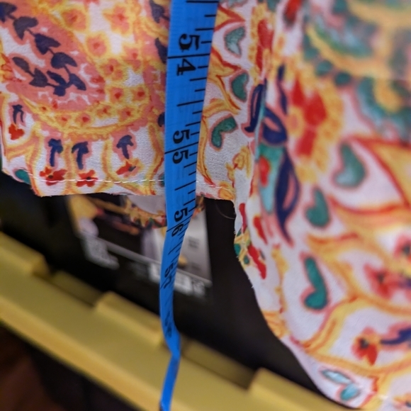 Lily Rose - Dress multi-color maxi dress Spaghetti Straps, padded Size L - Picture 9 of 9